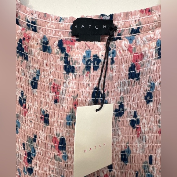 Hatch Maternity Smocked Floral Dress Size XS  In Spring Floral Bloom NWT - Picture 10 of 15